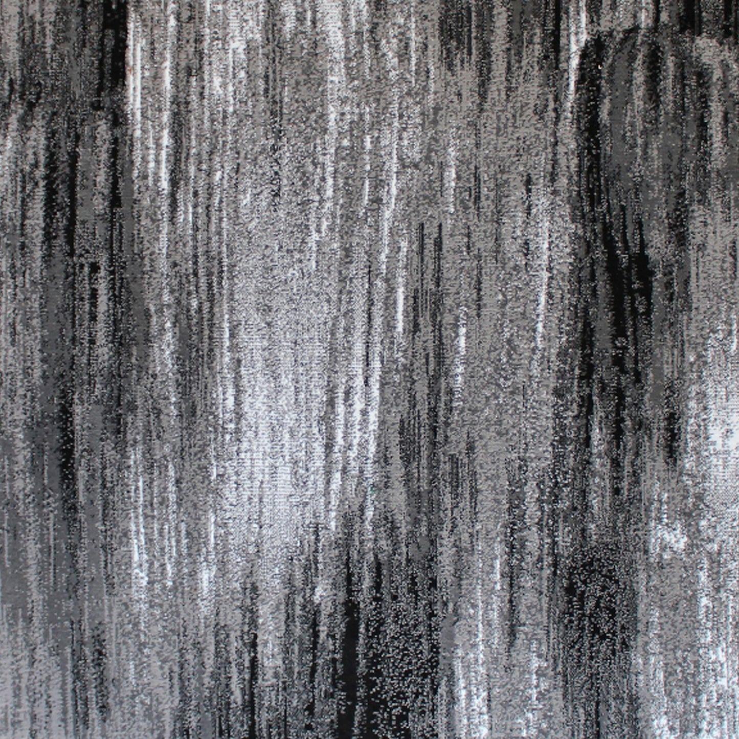 Rylan Collection 5' x 7' Gray Scraped Design Area Rug - Olefin Rug with Jute Backing - Living Room, Bedroom, Entryway Grey