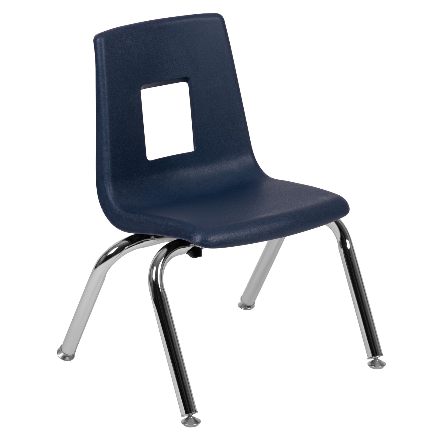 Mickey Advantage Navy Student Stack School Chair - 12-inch Navy