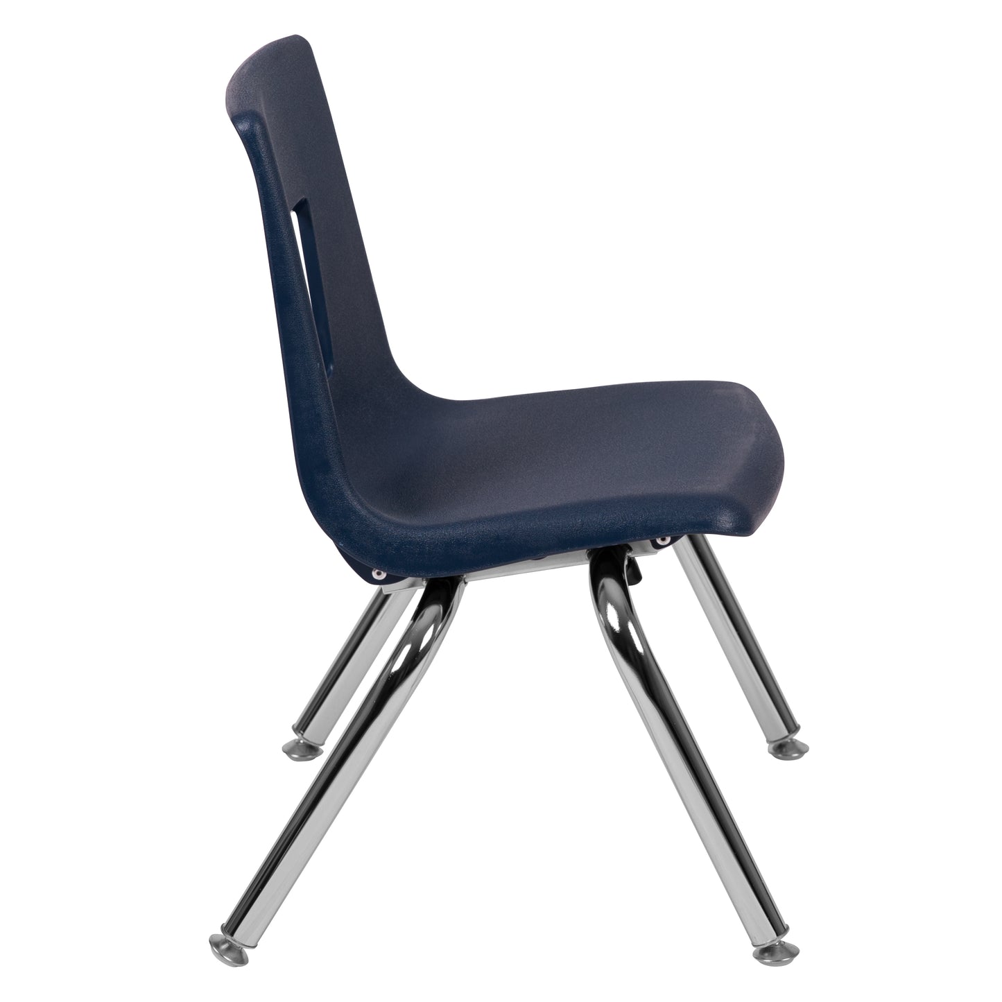 Mickey Advantage Navy Student Stack School Chair - 12-inch Navy