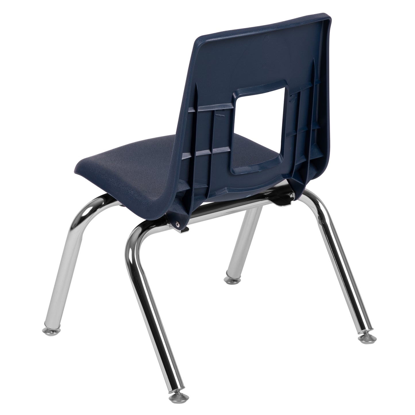 Mickey Advantage Navy Student Stack School Chair - 12-inch Navy