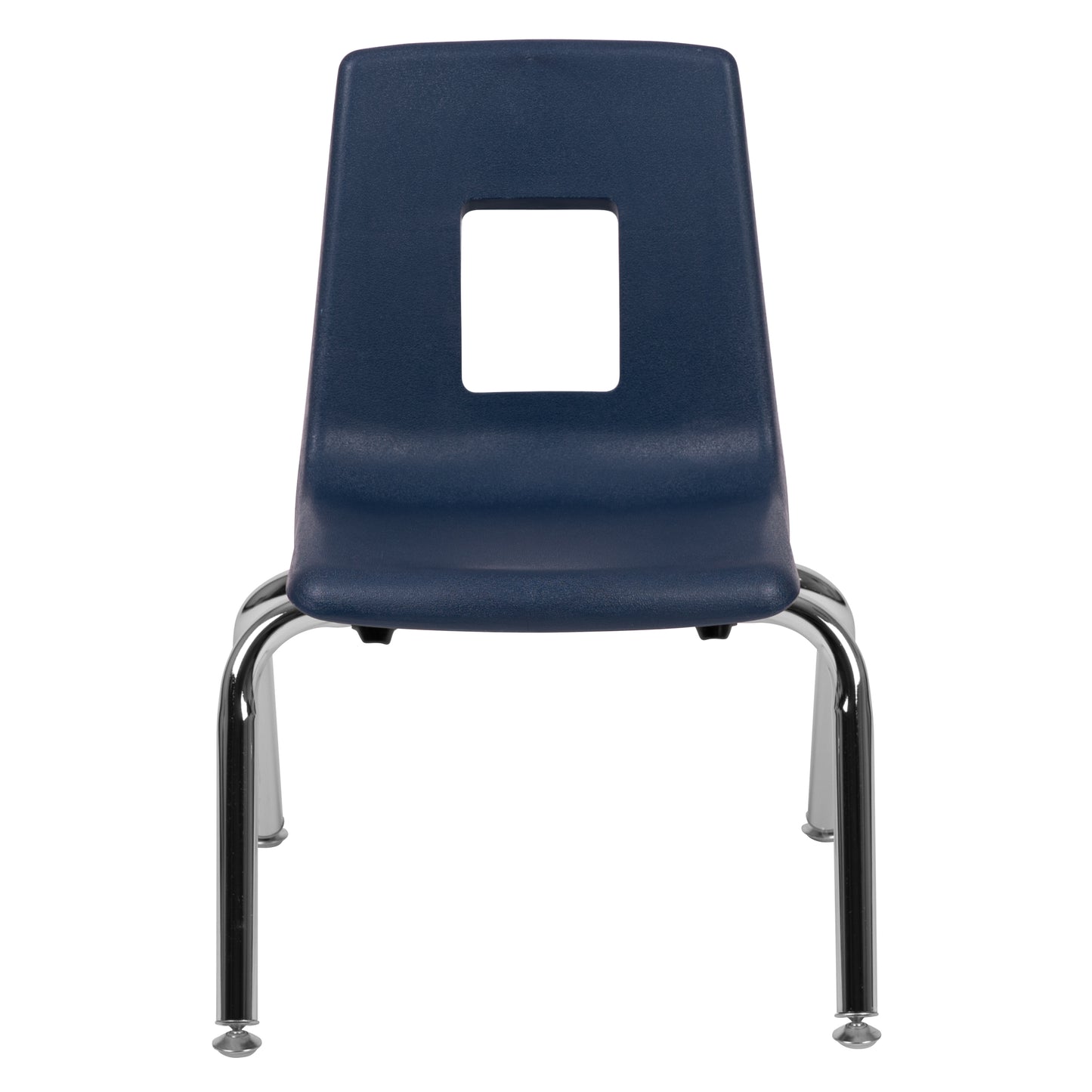 Mickey Advantage Navy Student Stack School Chair - 12-inch Navy
