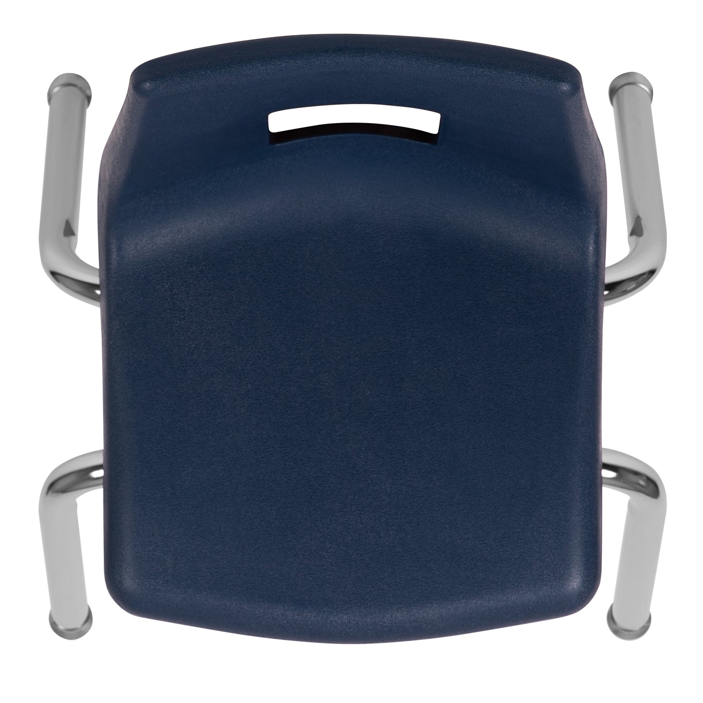 Mickey Advantage Navy Student Stack School Chair - 12-inch Navy