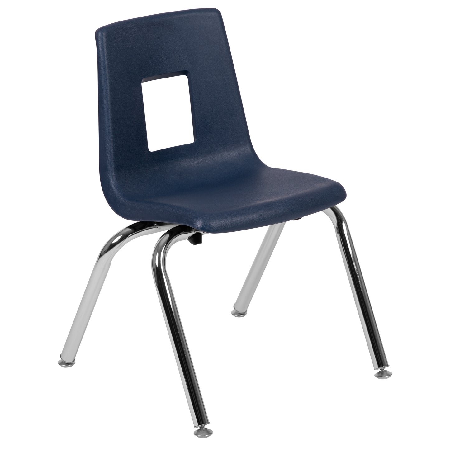 Mickey Advantage Navy Student Stack School Chair - 14-inch Navy