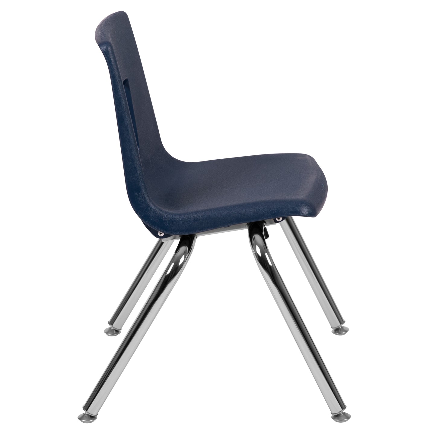 Mickey Advantage Navy Student Stack School Chair - 14-inch Navy