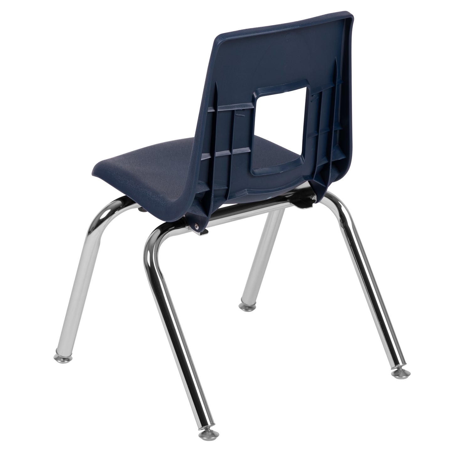 Mickey Advantage Navy Student Stack School Chair - 14-inch Navy