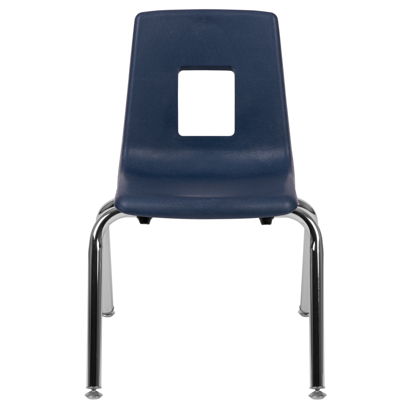 Mickey Advantage Navy Student Stack School Chair - 14-inch Navy