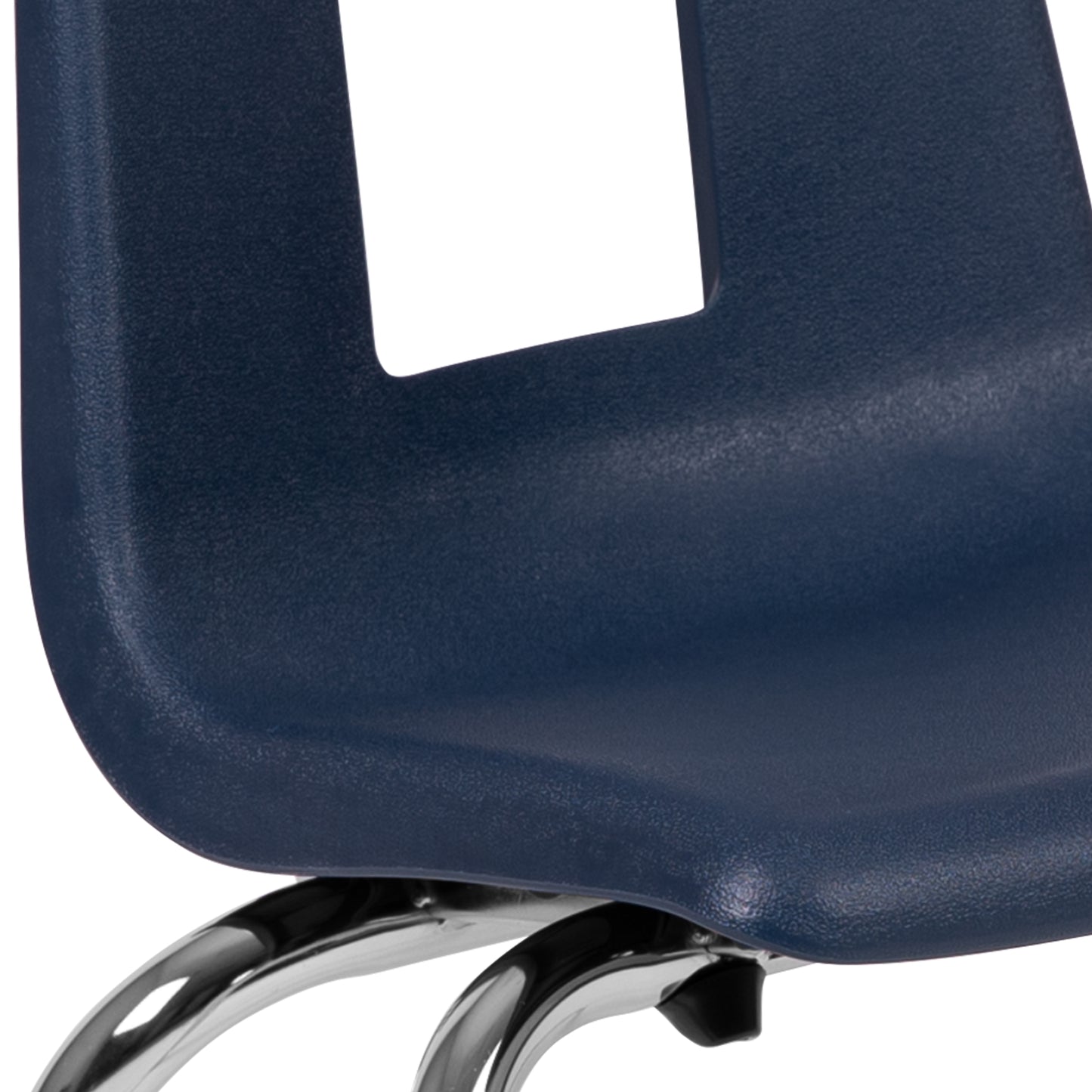 Mickey Advantage Navy Student Stack School Chair - 14-inch Navy