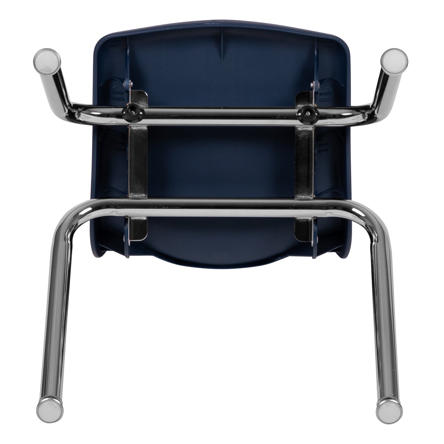 Mickey Advantage Navy Student Stack School Chair - 14-inch Navy
