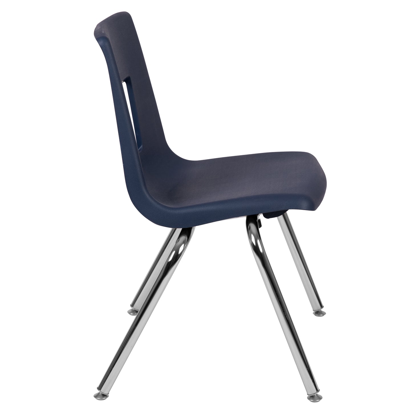 Mickey Advantage Navy Student Stack School Chair - 16-inch Navy