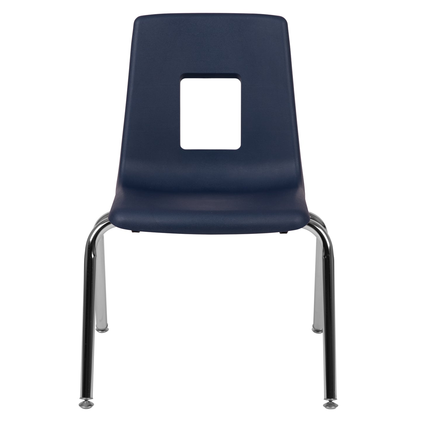 Mickey Advantage Navy Student Stack School Chair - 16-inch Navy