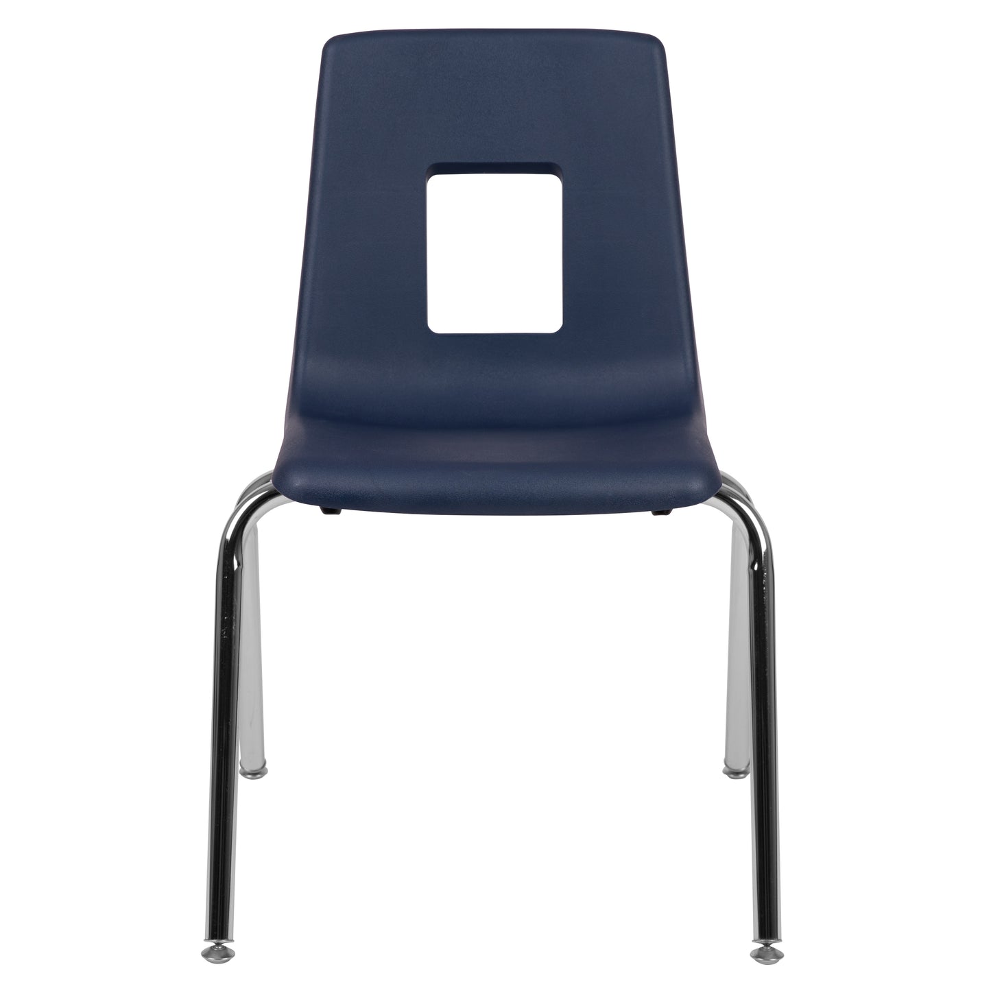 Mickey Advantage Navy Student Stack School Chair - 18-inch Navy