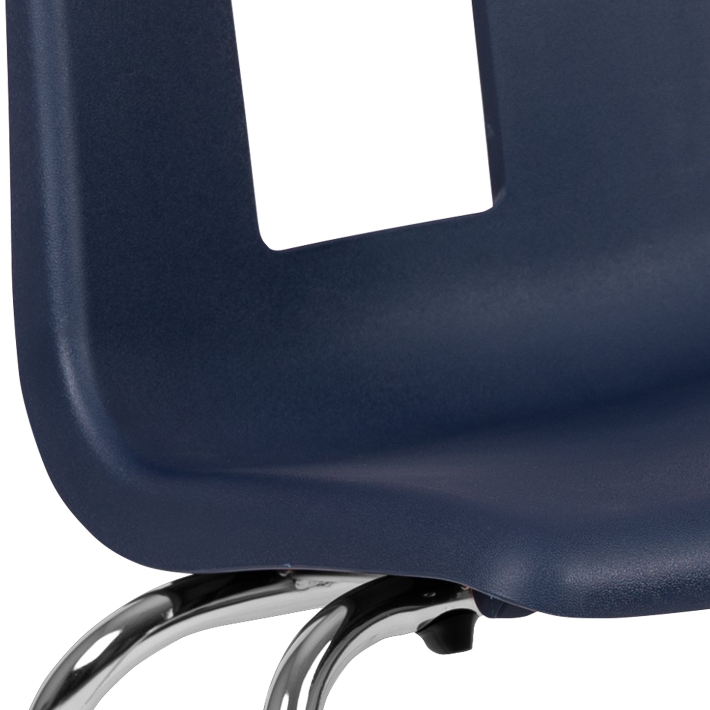 Mickey Advantage Navy Student Stack School Chair - 18-inch Navy