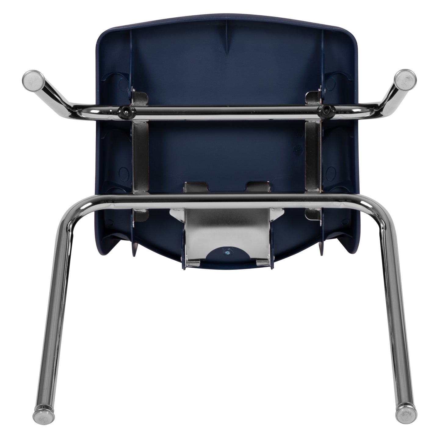 Mickey Advantage Navy Student Stack School Chair - 18-inch Navy