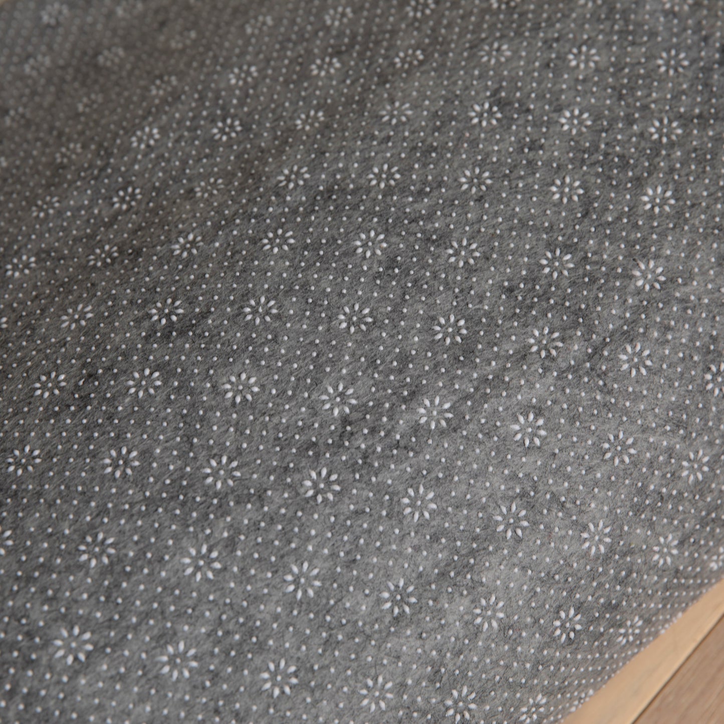 Minnie Slide-Stop® Multi-Surface Reversible Non-Slip Cushion Rug Pad, 1/4" Thick, Floor Protection, for 5'x8' Area Rug, Gray Gray