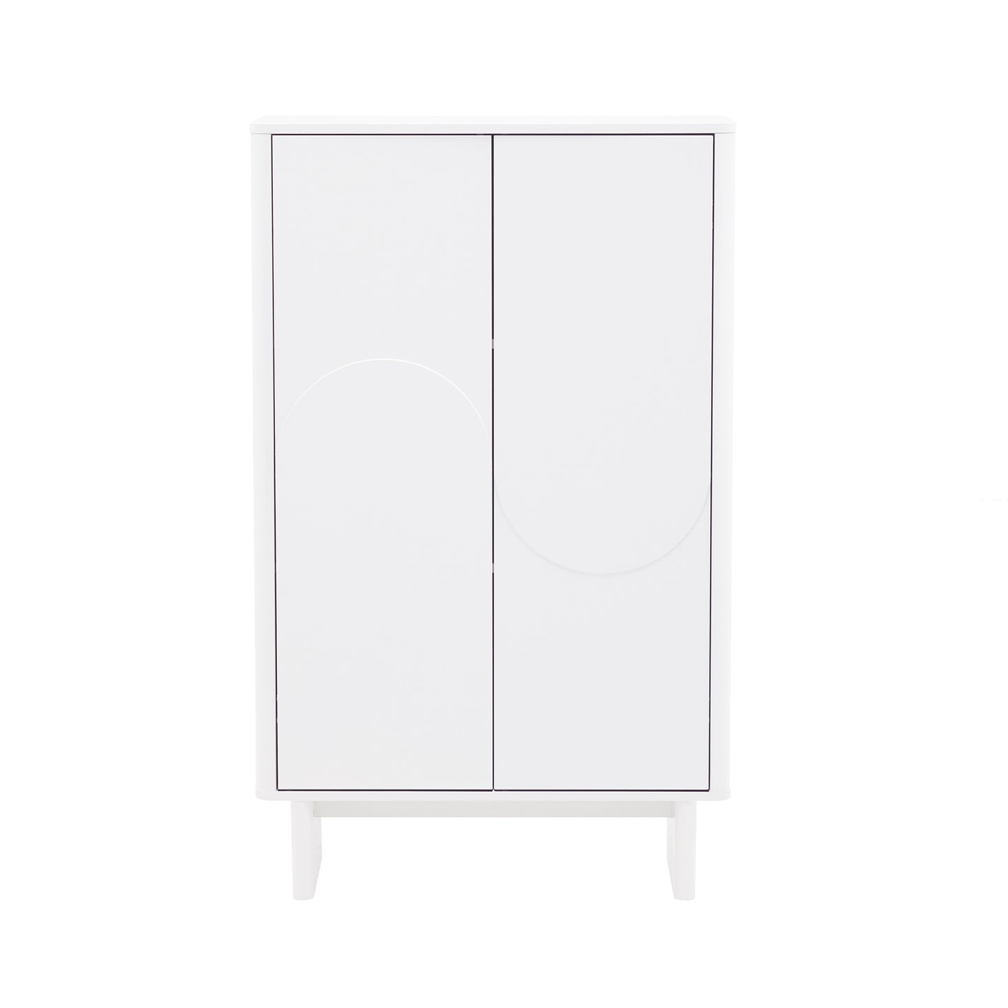 Ella Modern 32" Accent Cabinet in White AF003-WH