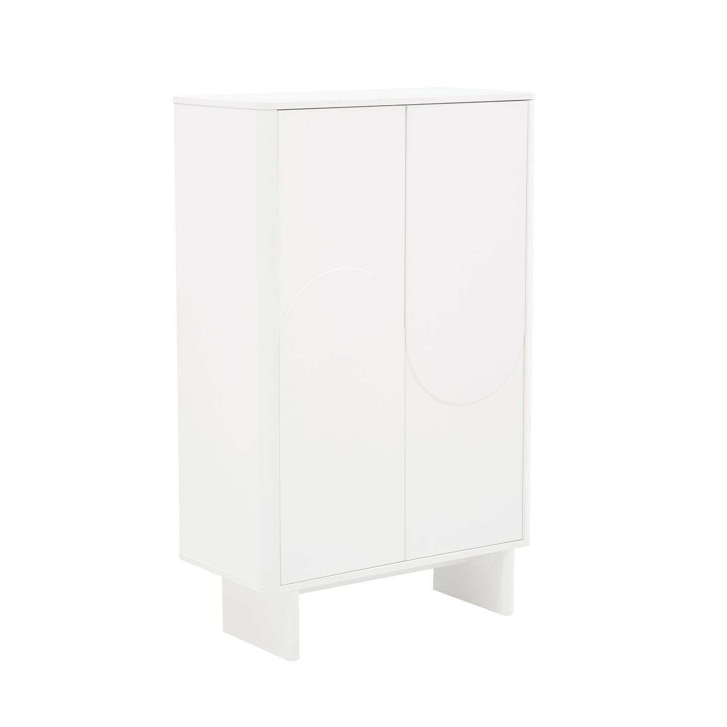 Ella Modern 32" Accent Cabinet in White AF003-WH