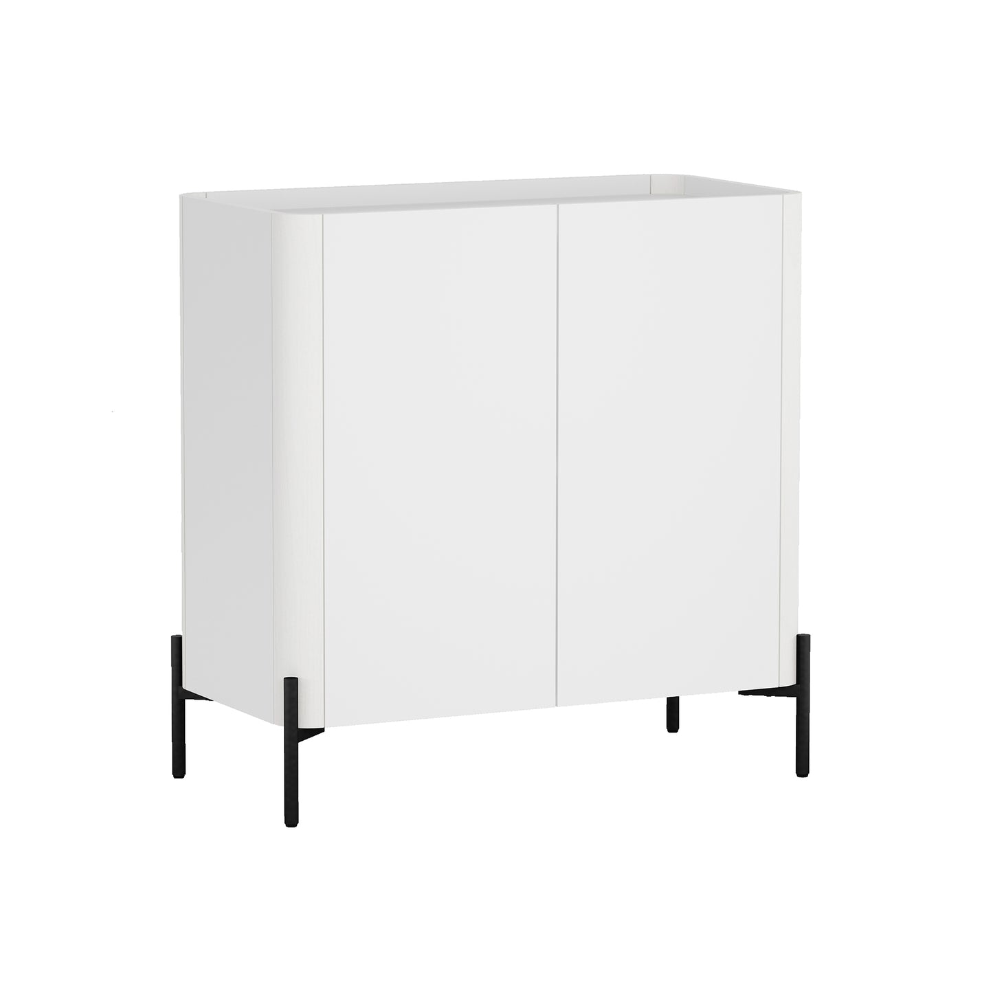 Abbey Modern 32" Accent Cabinet in White AF004-WH