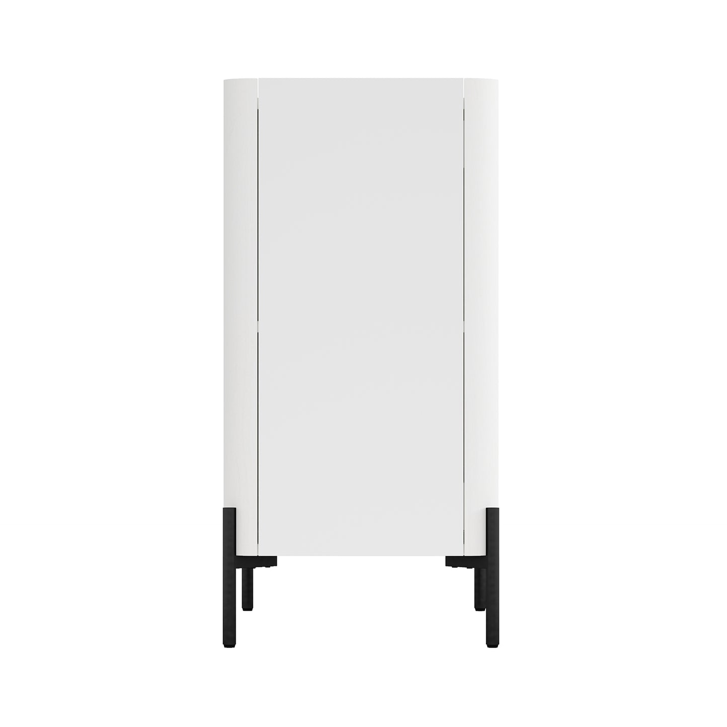 Abbey Modern 32" Accent Cabinet in White AF004-WH