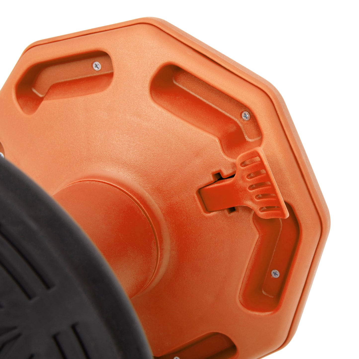 Carter Adjustable Height Kids Flexible Active Stool for Classroom and Home with Non-Skid Bottom in Orange, 14" - 18" Seat Height Orange