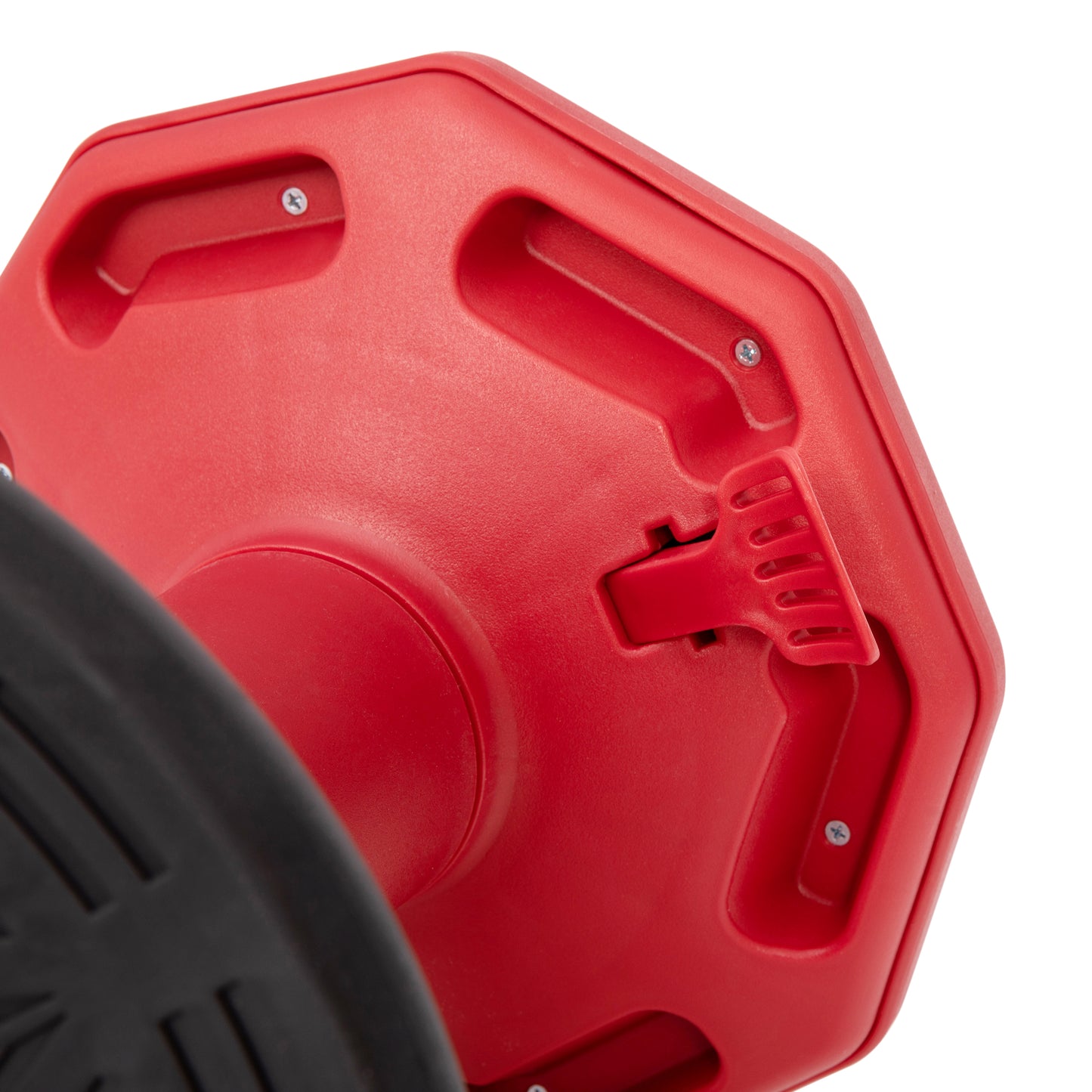 Carter Adjustable Height Kids Flexible Active Stool for Classroom and Home with Non-Skid Bottom in Red, 14" - 18" Seat Height Red