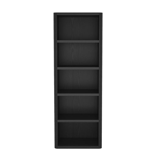 Rivington Modern 28" Open Bookcase in Black BC003-BK