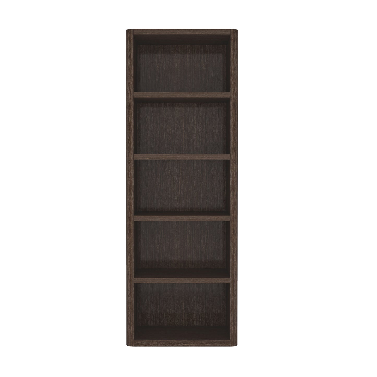 Rivington Modern 28" Open Bookcase in Dark Walnut BC003-BR