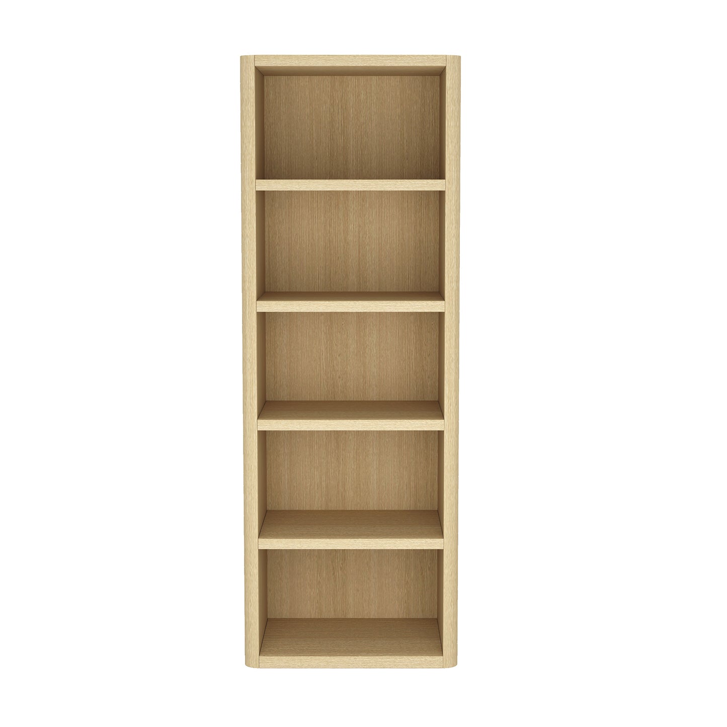 Rivington Modern 28" Open Bookcase in Natural Oak BC003-NA