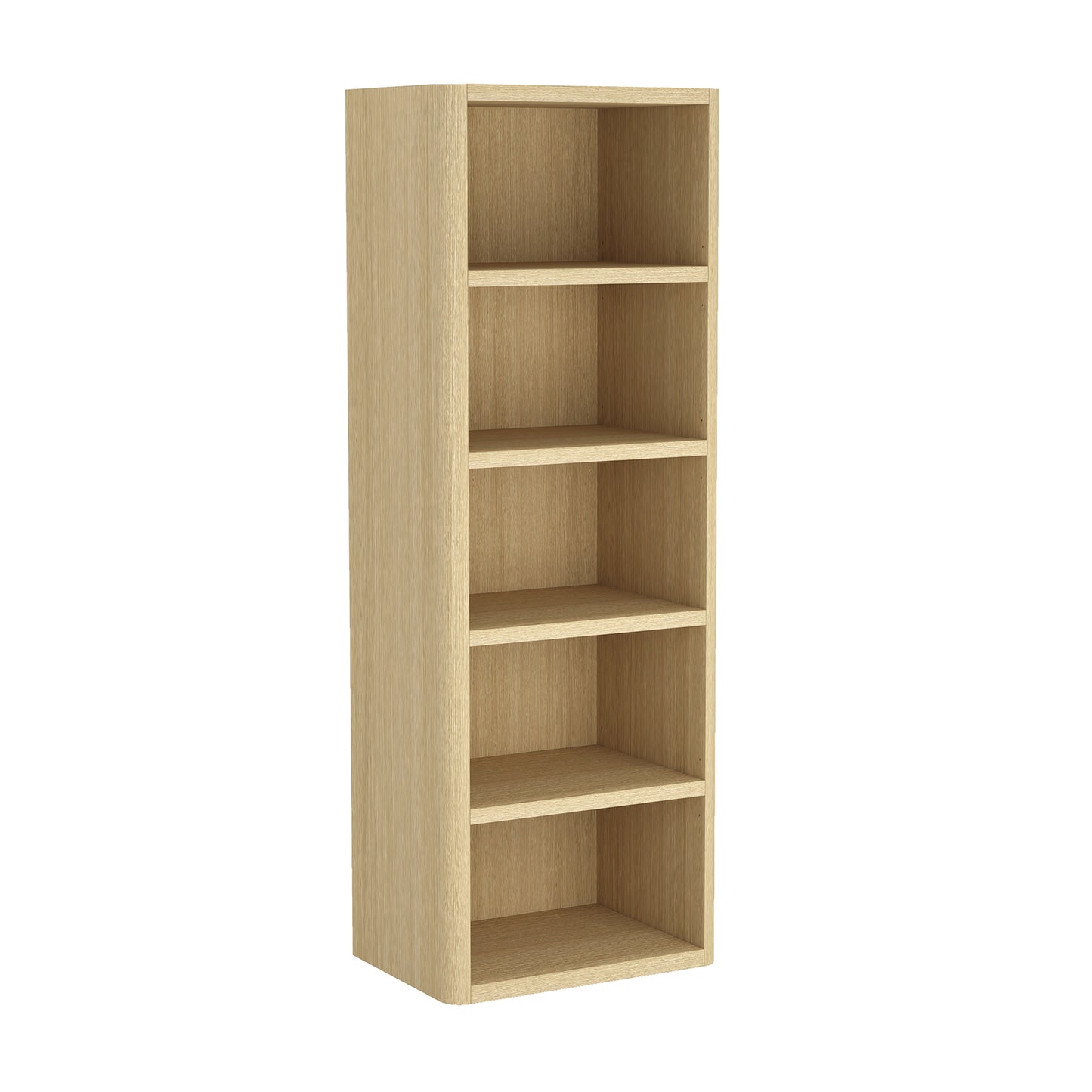 Rivington Modern 28" Open Bookcase in Natural Oak BC003-NA