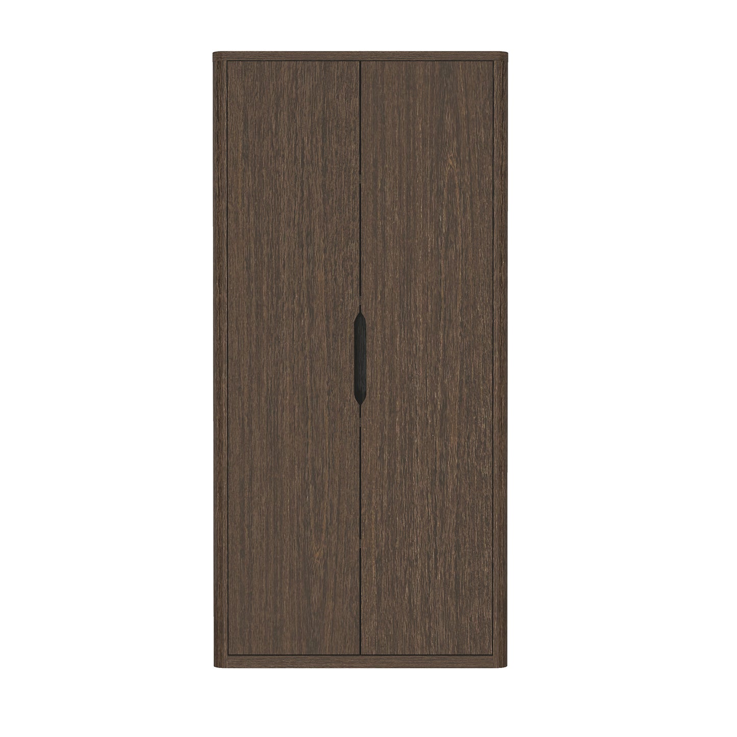Rivington Modern 38" Bookcase Cabinet in Walnut BC004-BR