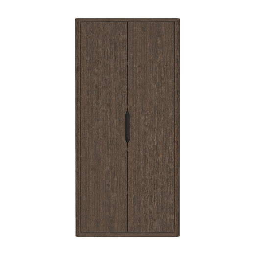 Rivington Modern 38" Bookcase Cabinet in Walnut BC004-BR