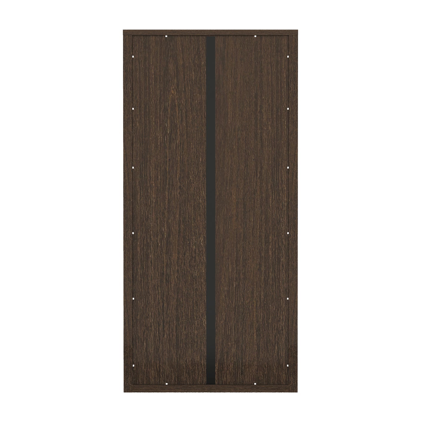 Rivington Modern 38" Bookcase Cabinet in Walnut BC004-BR