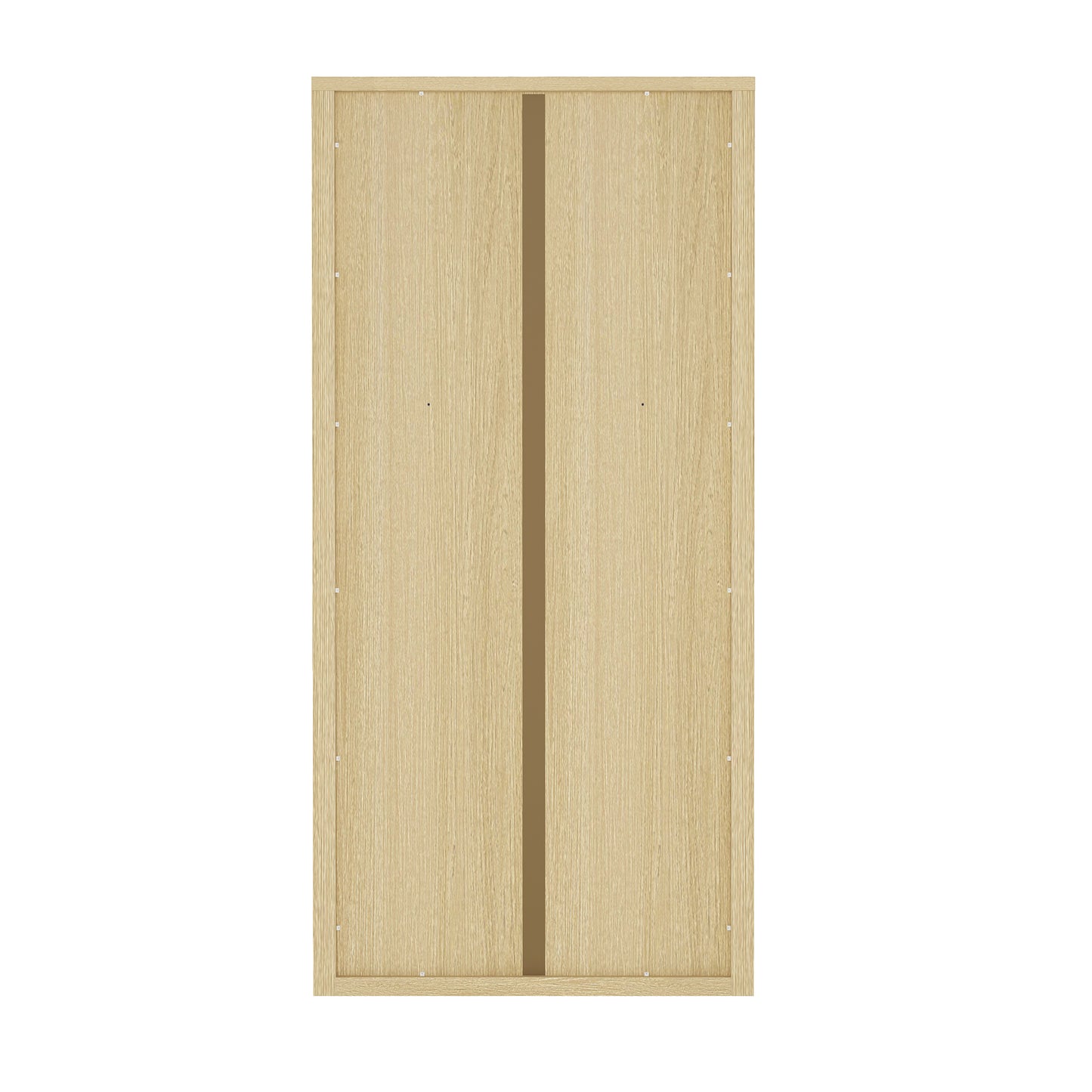 Rivington Modern 38" Bookcase Cabinet in Natural Oak BC004-NA