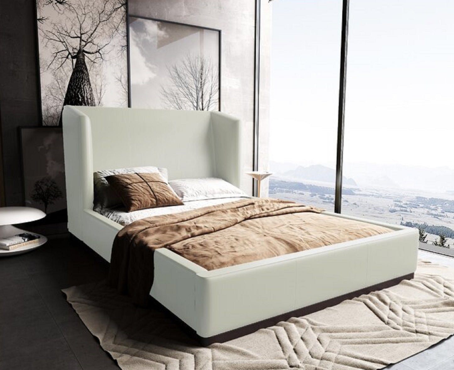 Manhattan Comfort Lenyx Queen Bed