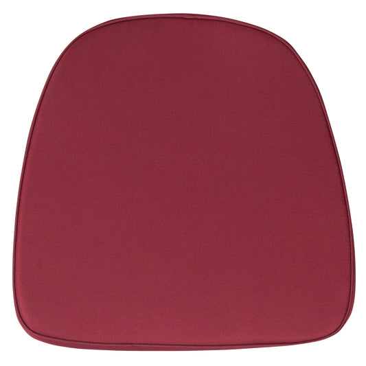 Louise Soft Burgundy Fabric Chiavari Chair Cushion Burgundy