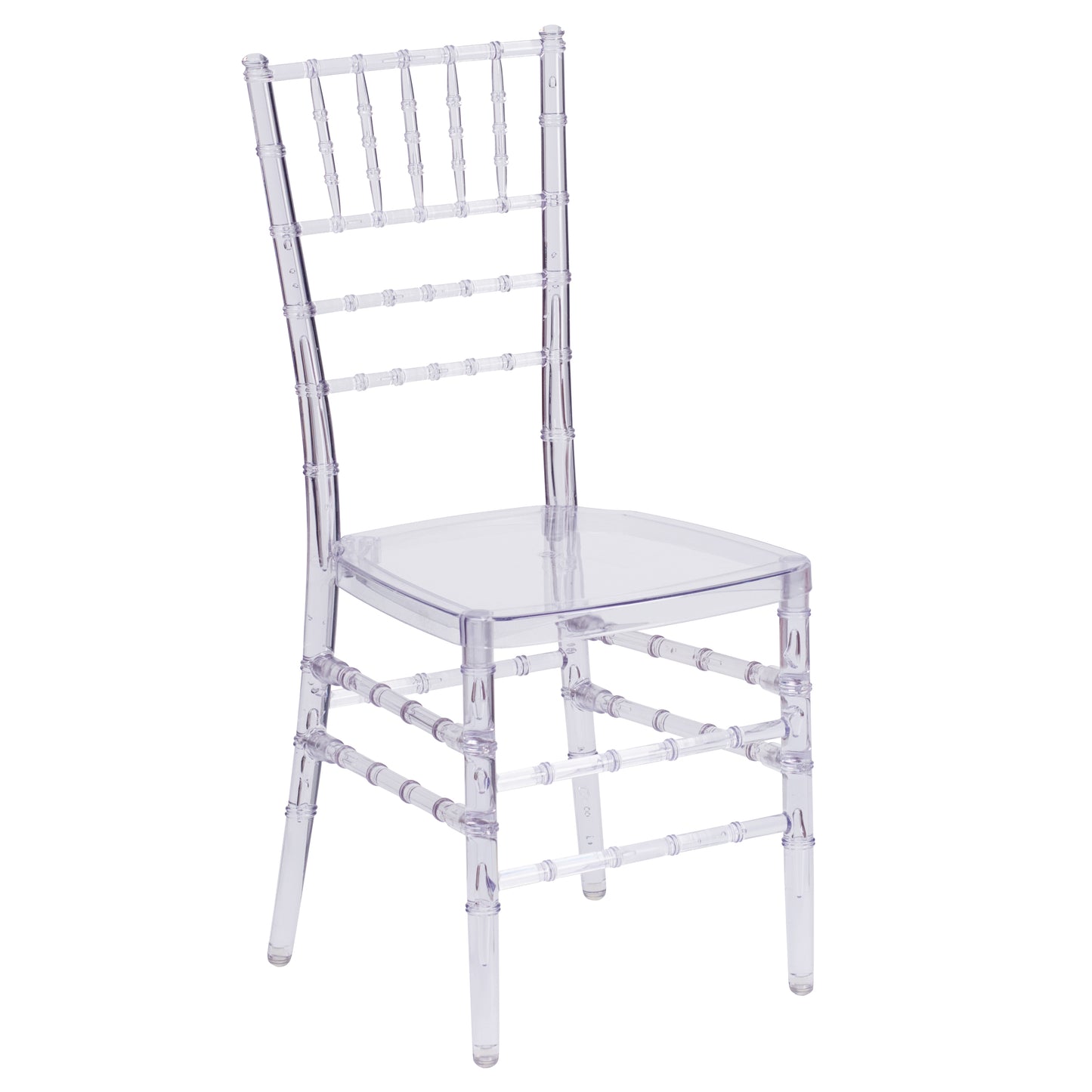 Flash Elegance Crystal Ice Stacking Chiavari Chair Crystal Ice