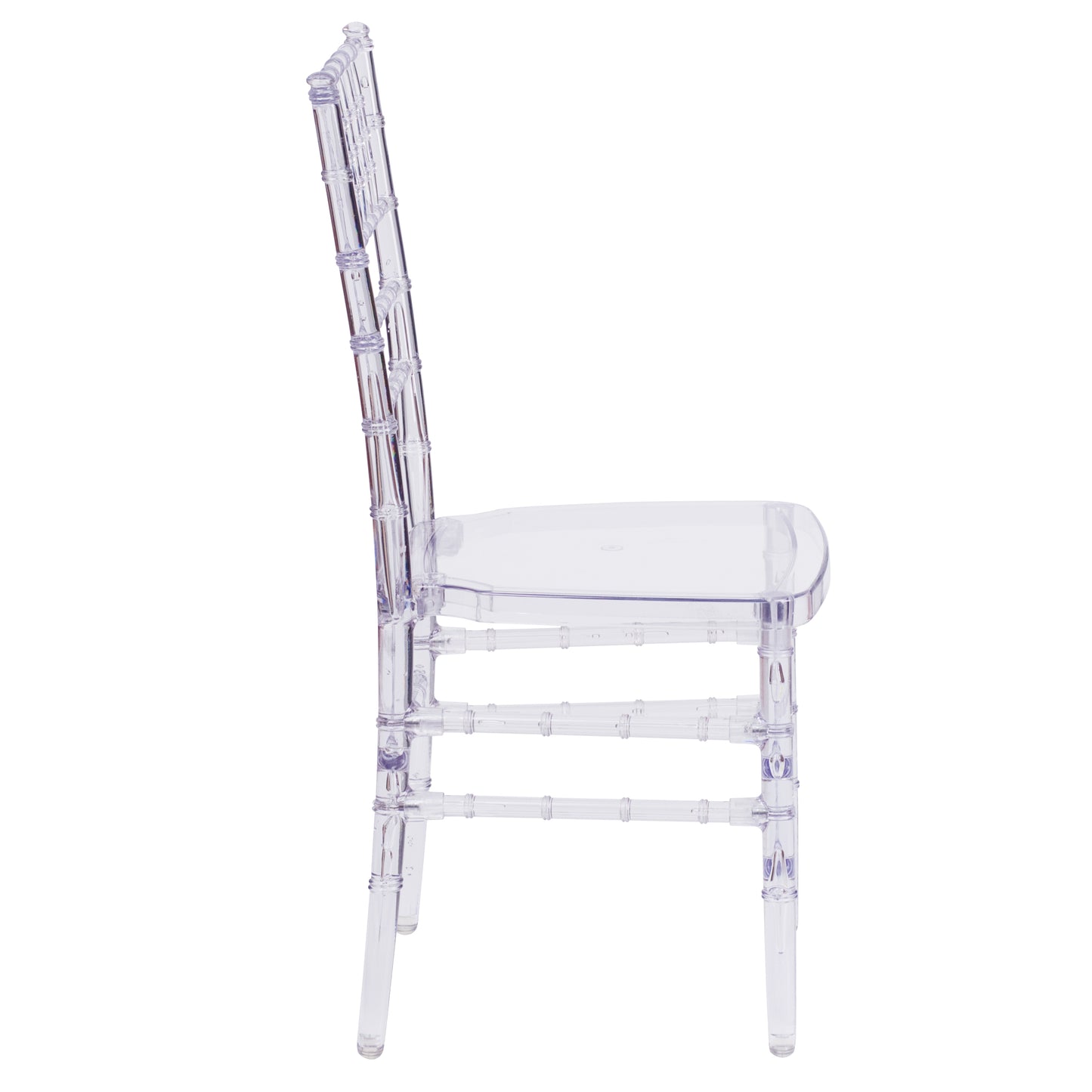 Flash Elegance Crystal Ice Stacking Chiavari Chair Crystal Ice