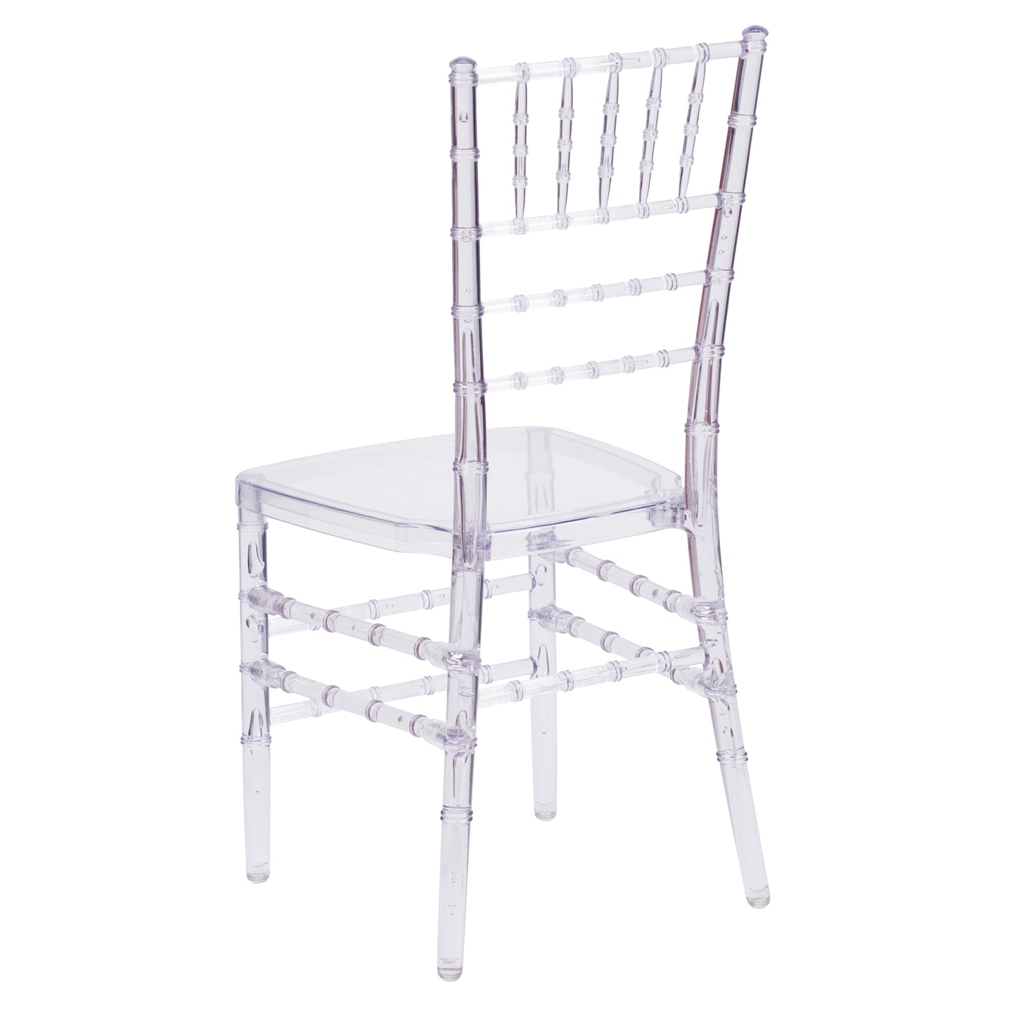 Flash Elegance Crystal Ice Stacking Chiavari Chair Crystal Ice
