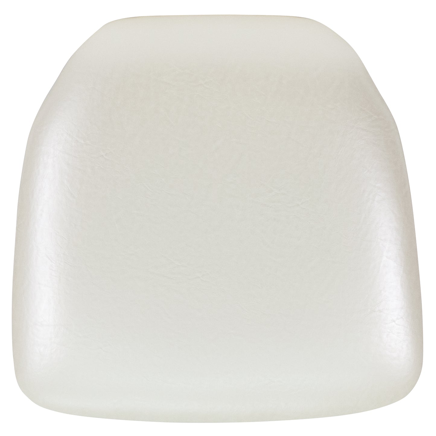 Louise Hard Ivory Vinyl Chiavari Chair Cushion Ivory Vinyl