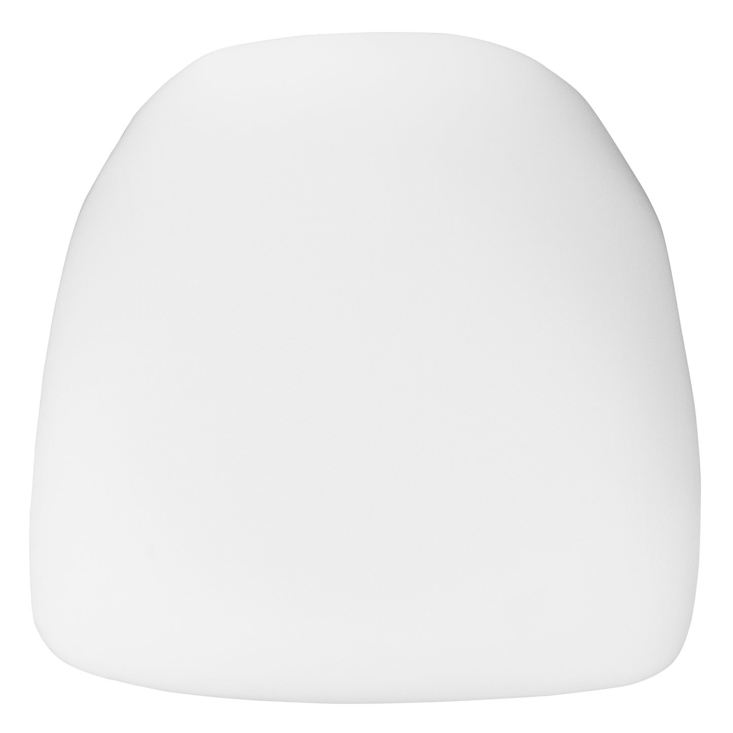 Louise Hard White Fabric Chiavari Chair Cushion White Fabric