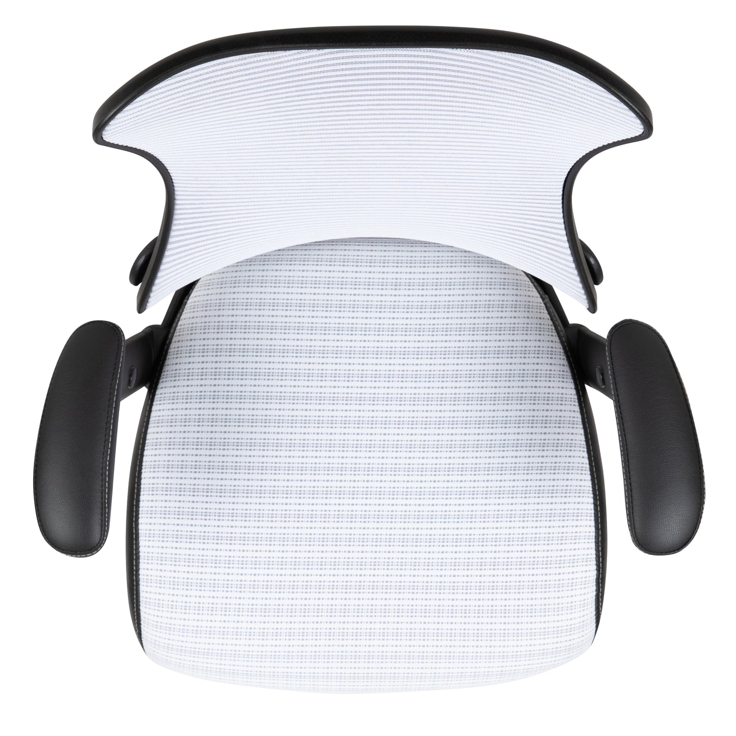 Kale High Back Designer White Mesh Executive Swivel Ergonomic Office Chair with Adjustable Arms White Mesh