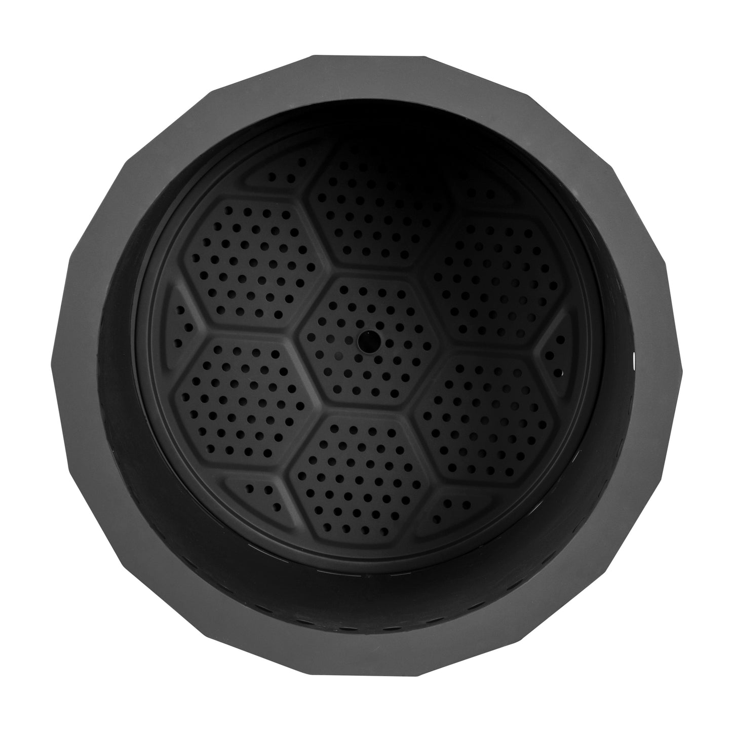 Titus Commercial Grade 19.5 inch Smokeless Outdoor Firepit, Natural Wood Burning Portable Fire Pit With Water-Resistant Cover, Black Black