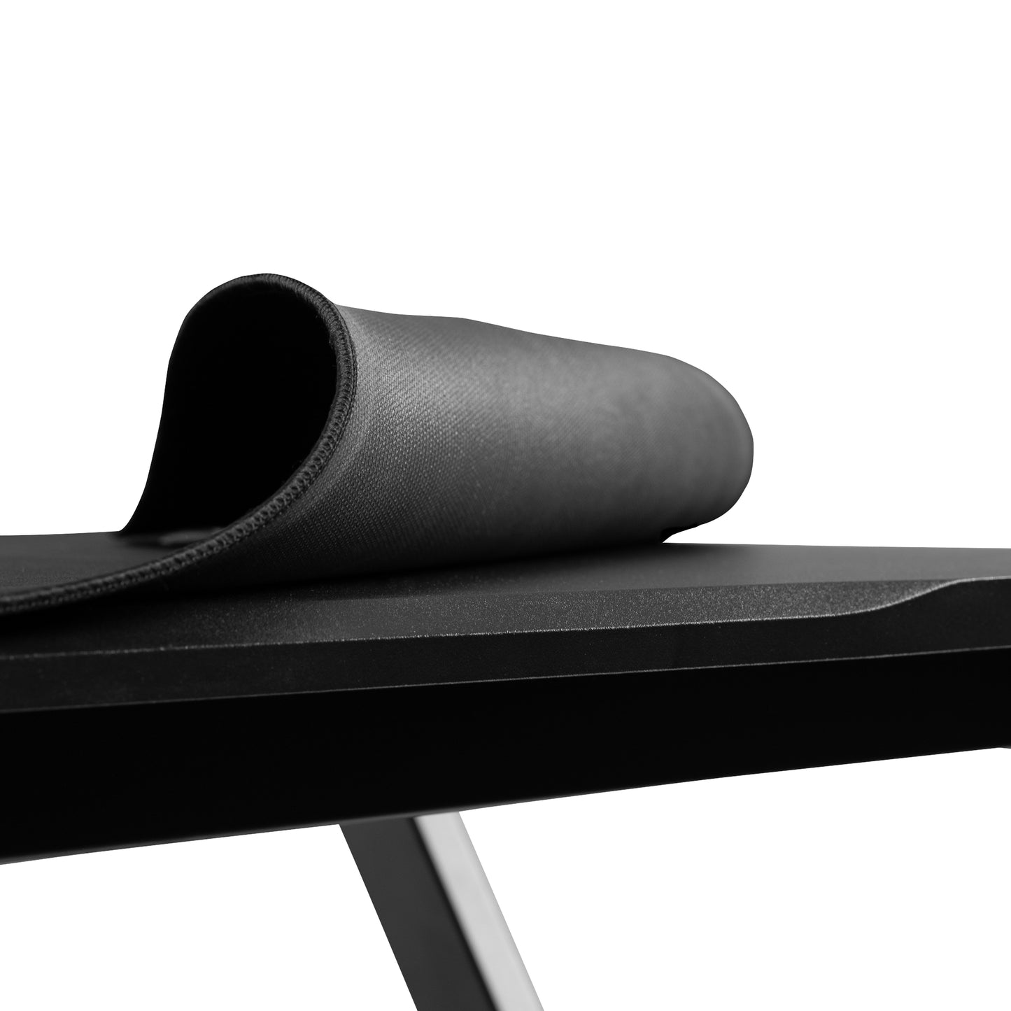 Optis Gaming Desk and Gray/Black Reclining Gaming Chair Set /Cup Holder/Headphone Hook/Removable Mouse Pad Top - Wire Management Gray