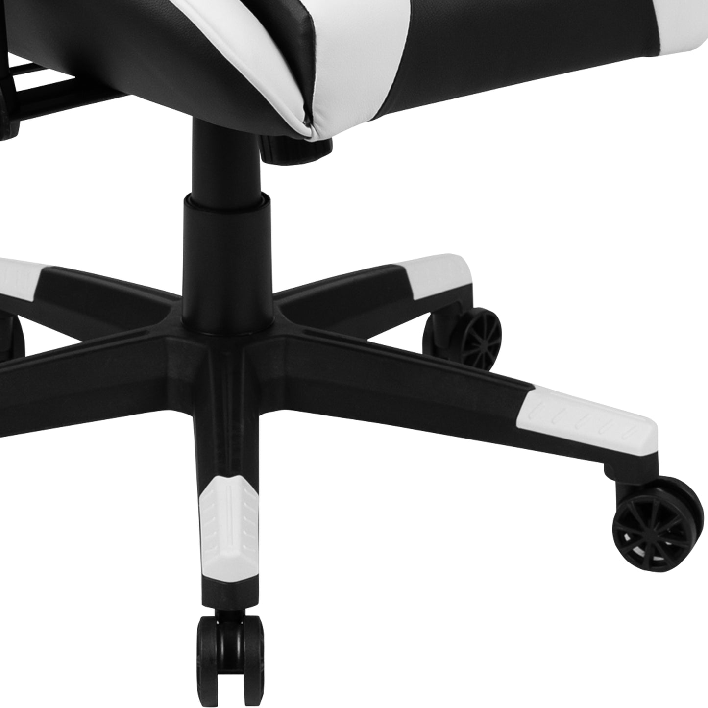 Optis Black Gaming Desk and Black Reclining Gaming Chair Set with Cup Holder, Headphone Hook, and Monitor/Smartphone Stand Black