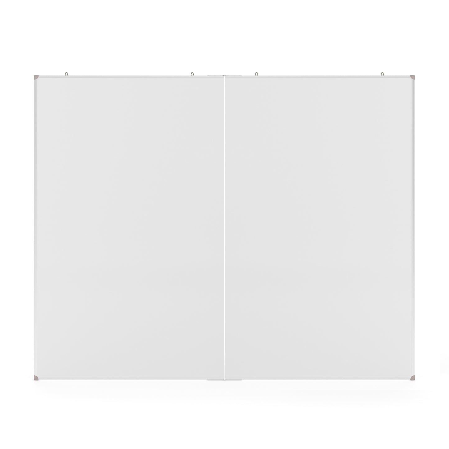 HERCULES Commercial 60" x 48" Whiteboard, Aluminum Magnetic Dry Erase Board with Wall Mount, Marker Tray, Eraser, 3 Markers, 6 Magnets White