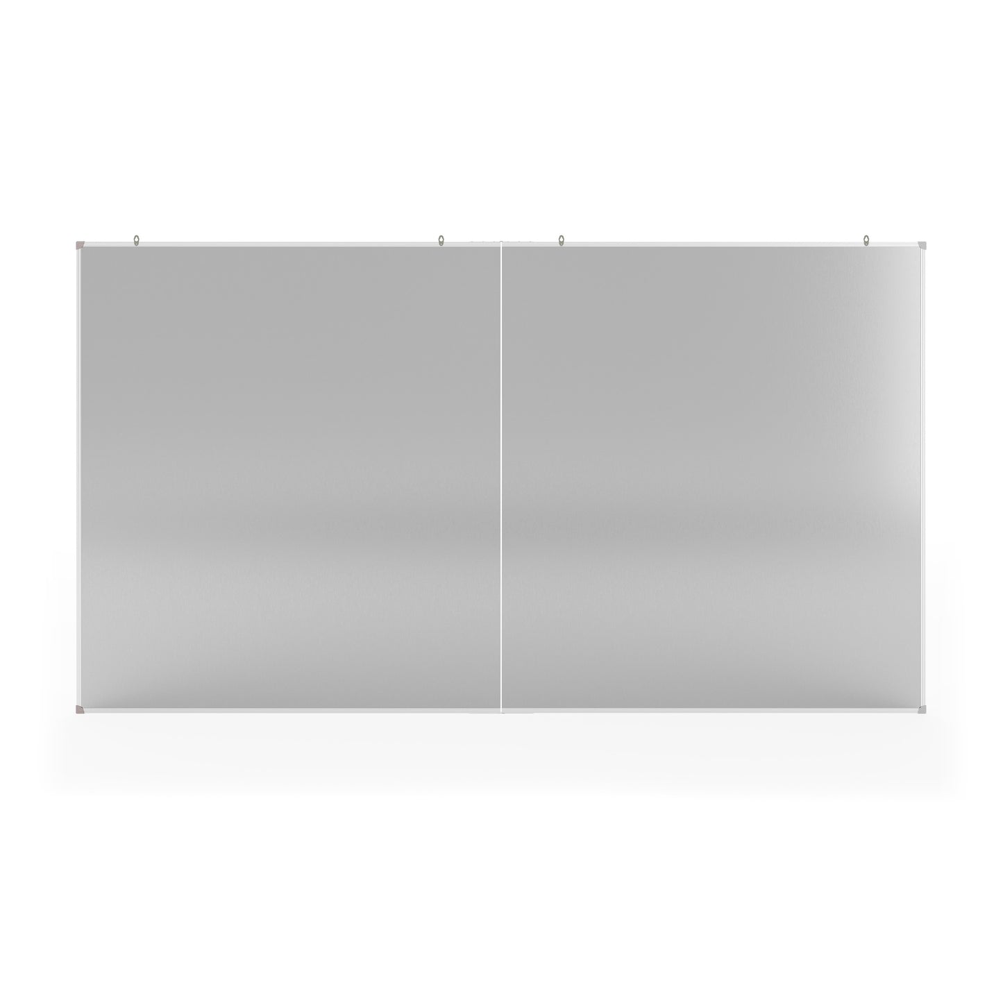 HERCULES Commercial 72" x 40" Whiteboard, Aluminum Magnetic Dry Erase Board with Wall Mount, Marker Tray, Eraser, 3 Markers, 6 Magnets White