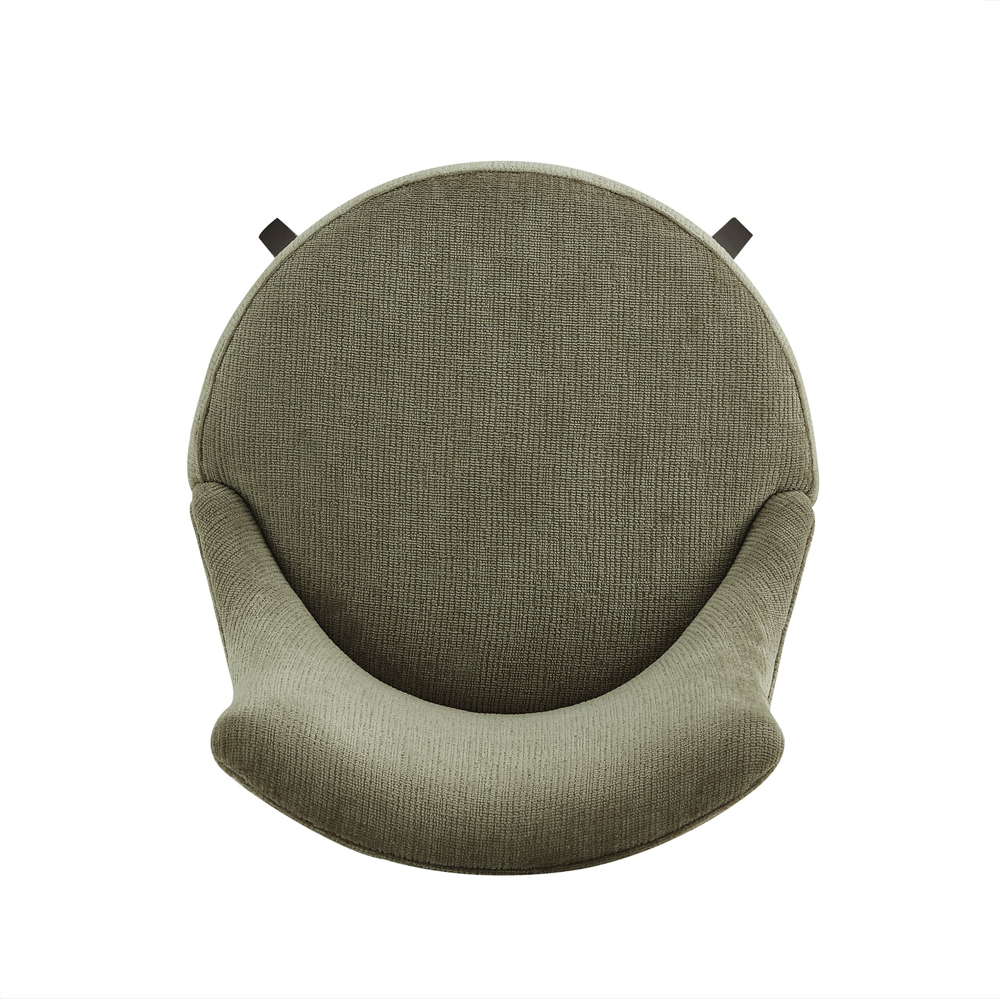 Lucia Modern Wood Upholstered Chenille Barstool in Leaf Green BS025-GR