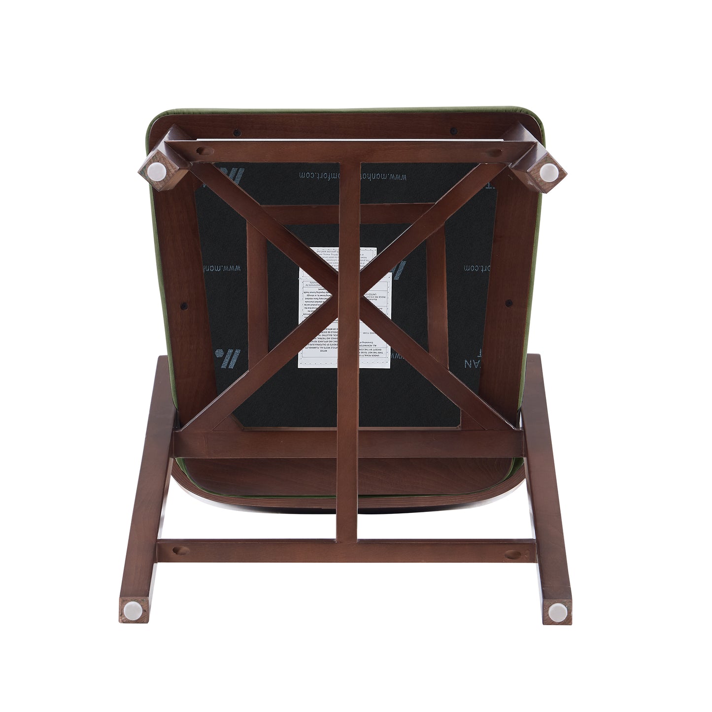 Patricia Modern Wood Upholstered Barstool in Turtle Green BS026-GR