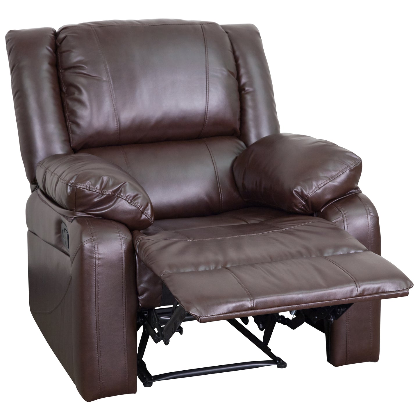 Harmony Series Brown LeatherSoft Recliner Brown LeatherSoft