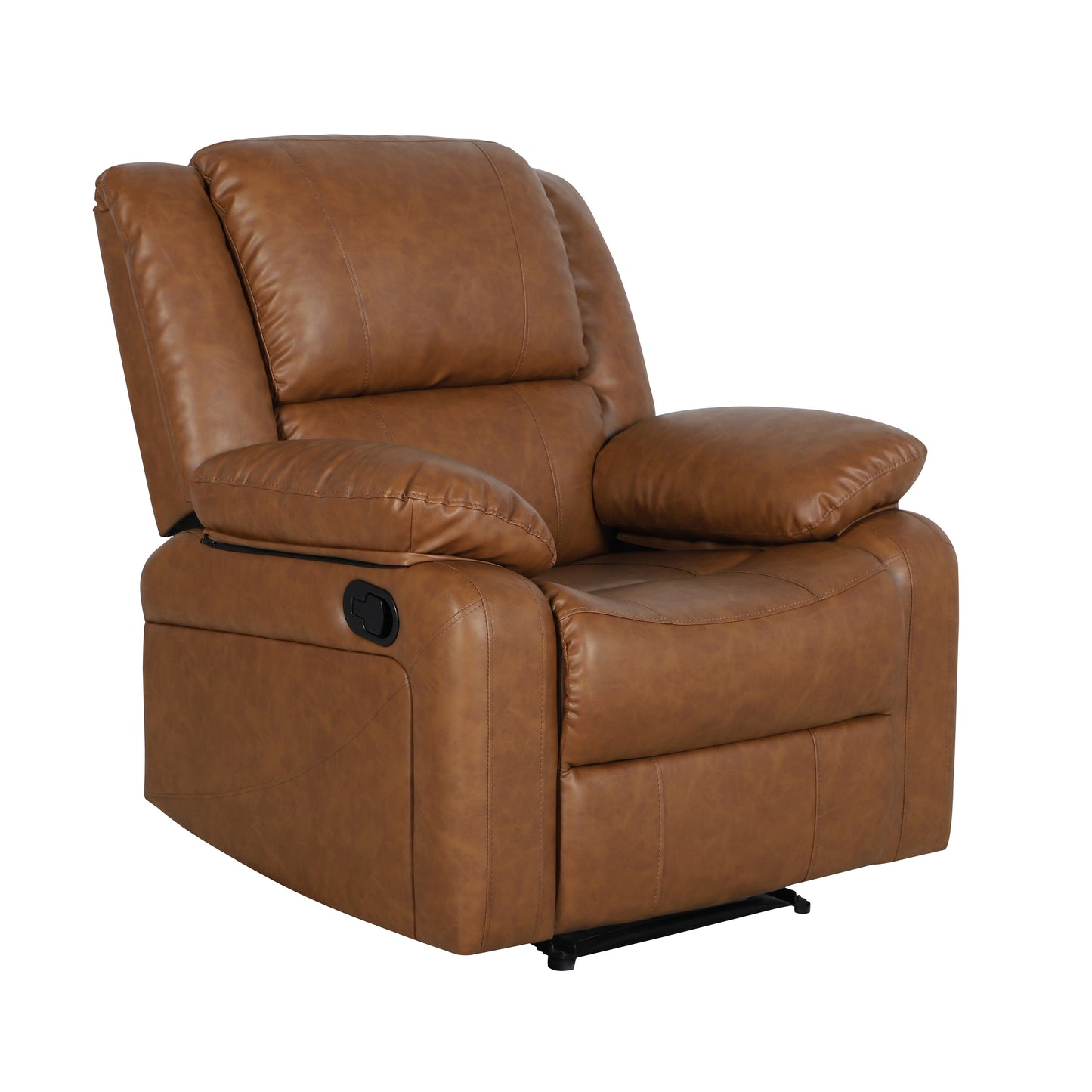 Harmony Series Cognac LeatherSoft Recliner Cognac LeatherSoft