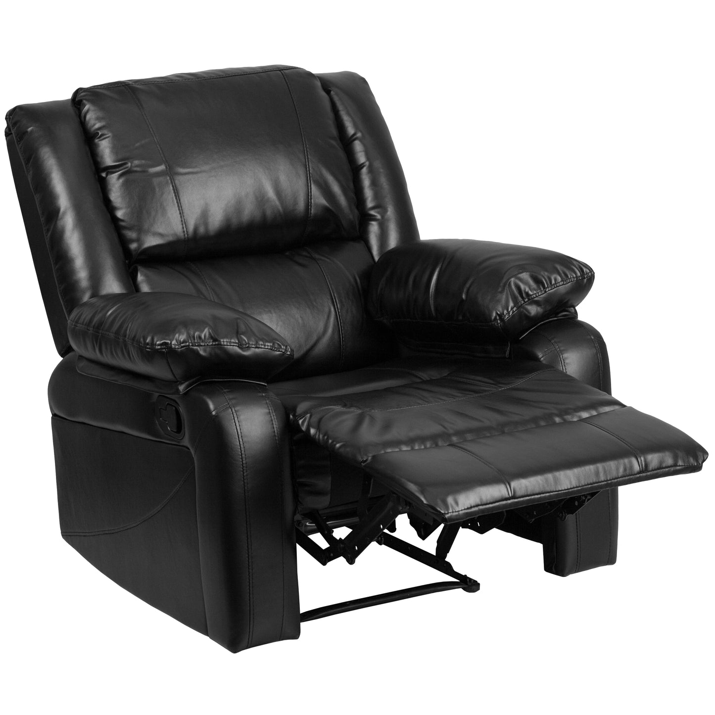 Harmony Series Black LeatherSoft Recliner Black LeatherSoft